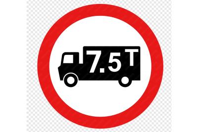 Limitazione massa superiore a 7.5 ton