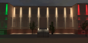 nuovo look esterno per il Liceo artistico di Imperia